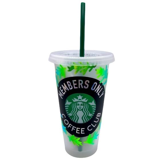 NWT Wool + Pepper Co. Members Only Coffee Club Custom Starbucks Cold Cup - Picture 1 of 3